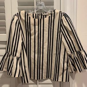 Alice + Olivia bell sleeve top